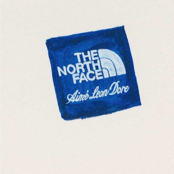Aime Leon Dore ALD / The North Face Logo Hoodie Pristine White Logo Size XXL - Picture 3 of 7